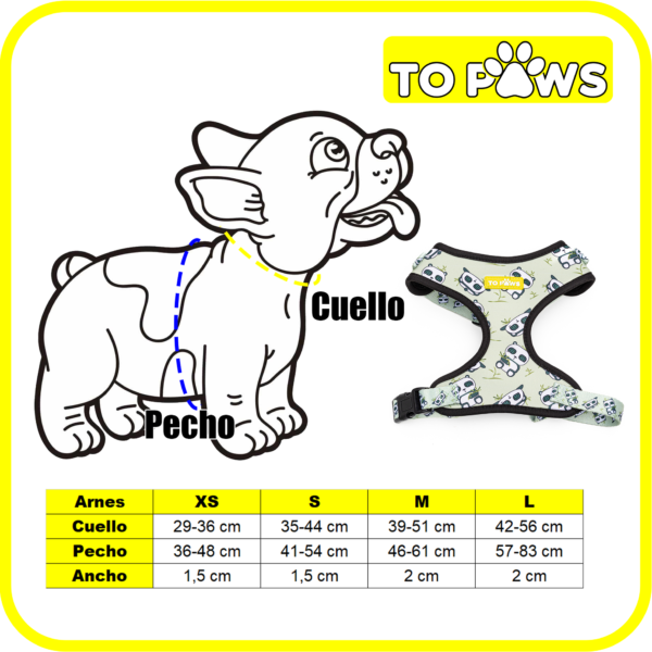 Arnes de Dibujos Para Mascotas - Image 2